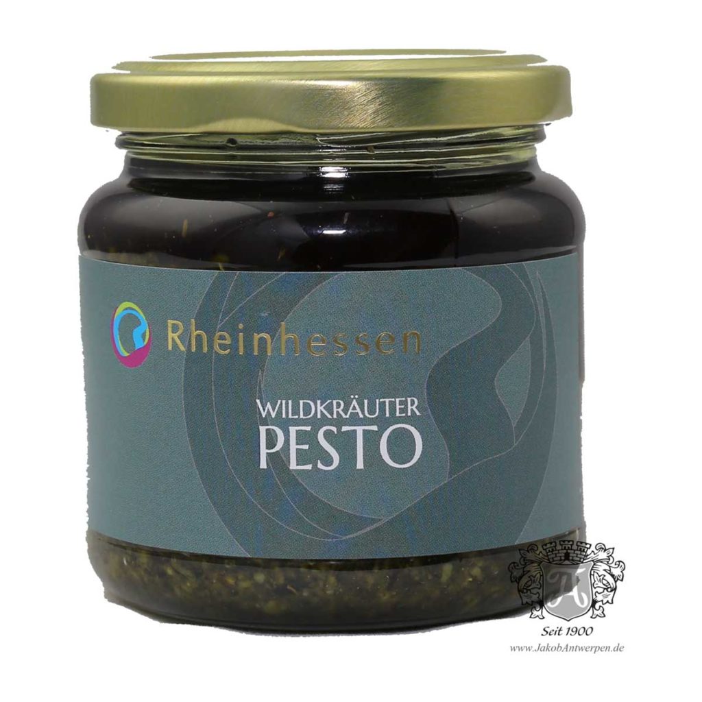 Wildkräuter Pesto aus Rheinhessen - Lieferrückstand Weinkellerei ...
