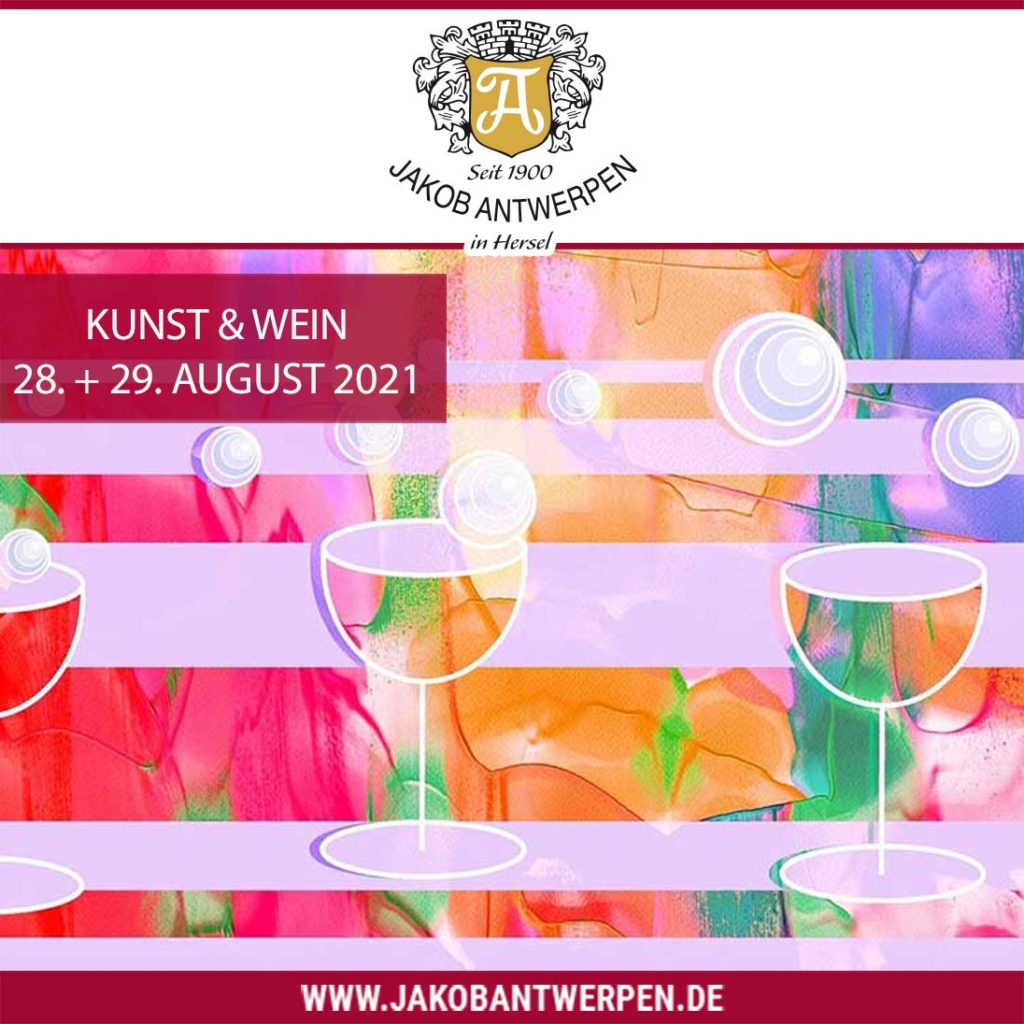 Kunst und Wein am 28. + 29. August 21