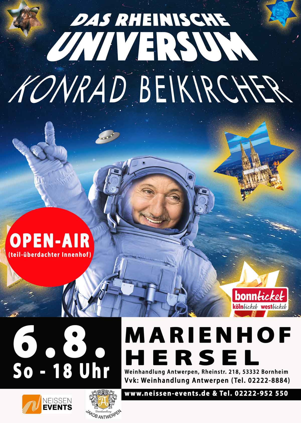 Konrad-Beikircher-Antwerpen-Marienhof Konrad-Beikircher-Antwerpen-Marienhof