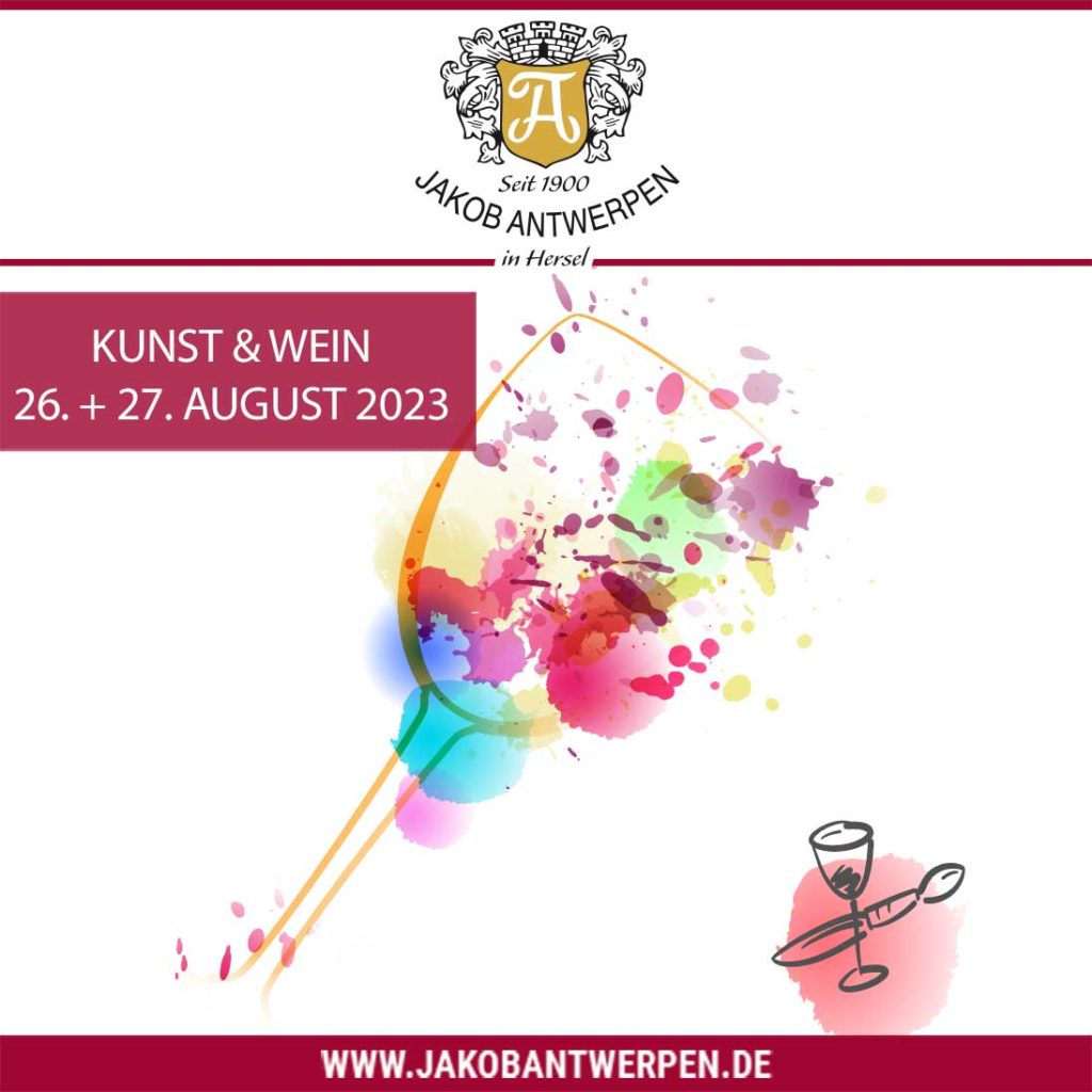 Kunst und Wein am 26. + 27. August 23