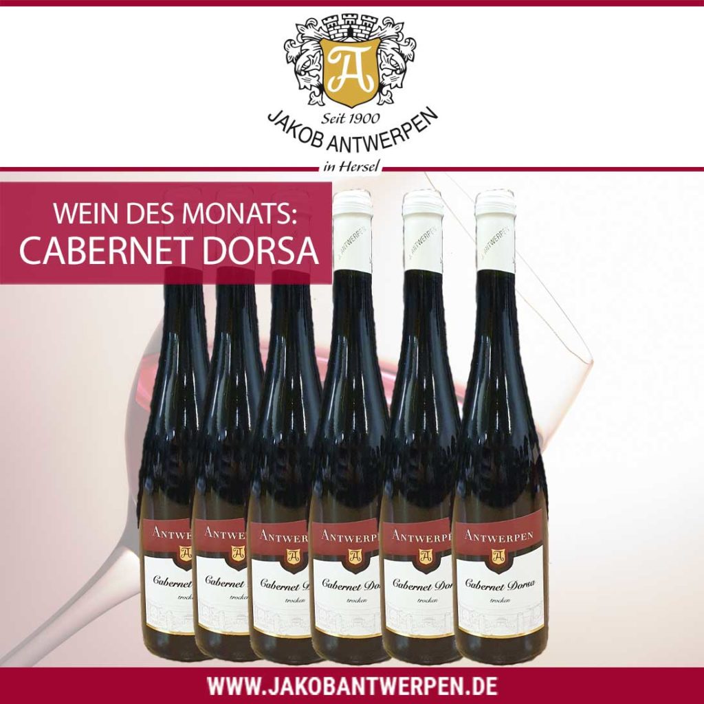 Wein des Monats März: Cabernet Dorsa