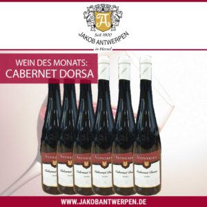 März Angebot 5+1 Flaschen Cabernet Dorsa Spätlese trocken
