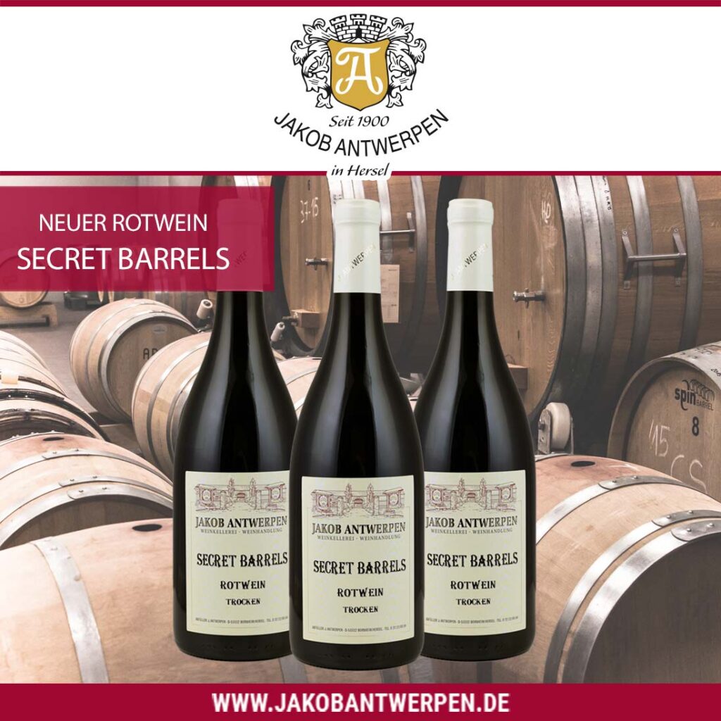 Secret Barrels - neuer Rotwein