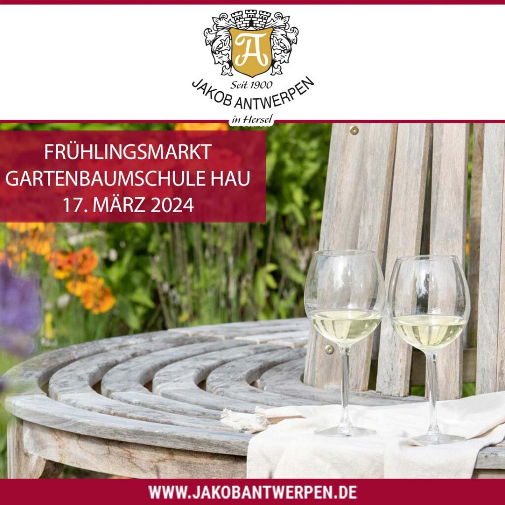 Frühlingsmarkt Gartenbaumschule Hau 2024