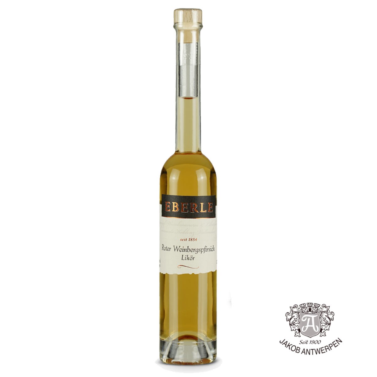 Roter-Weinbergs-Pfirsich-Likör Eberle 0,1 L Weinkellerei - Weinhandlung ...