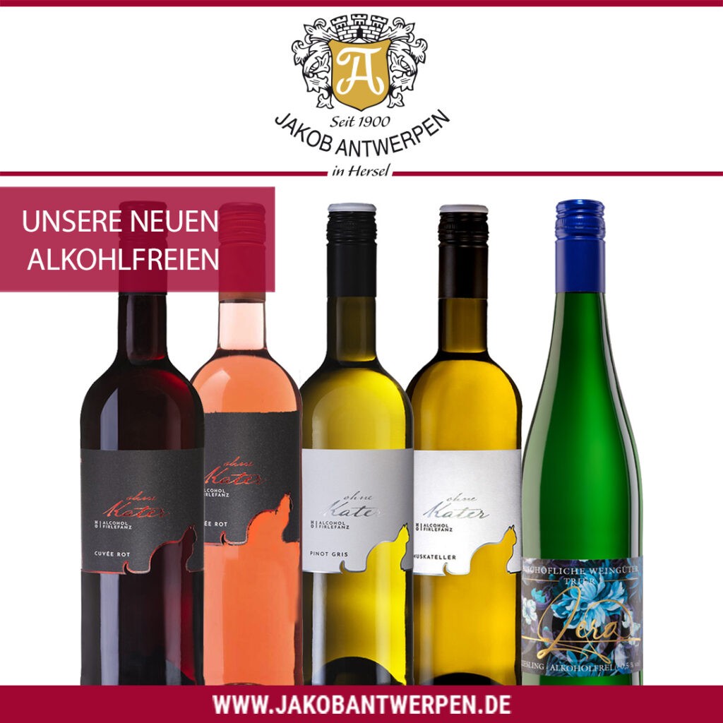Alkoholfreie Weine - Angebot erweitert