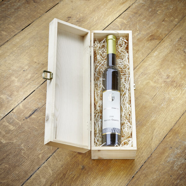 Schatzkiste 1 Fl. Holz Präsentkassette – Bild 3