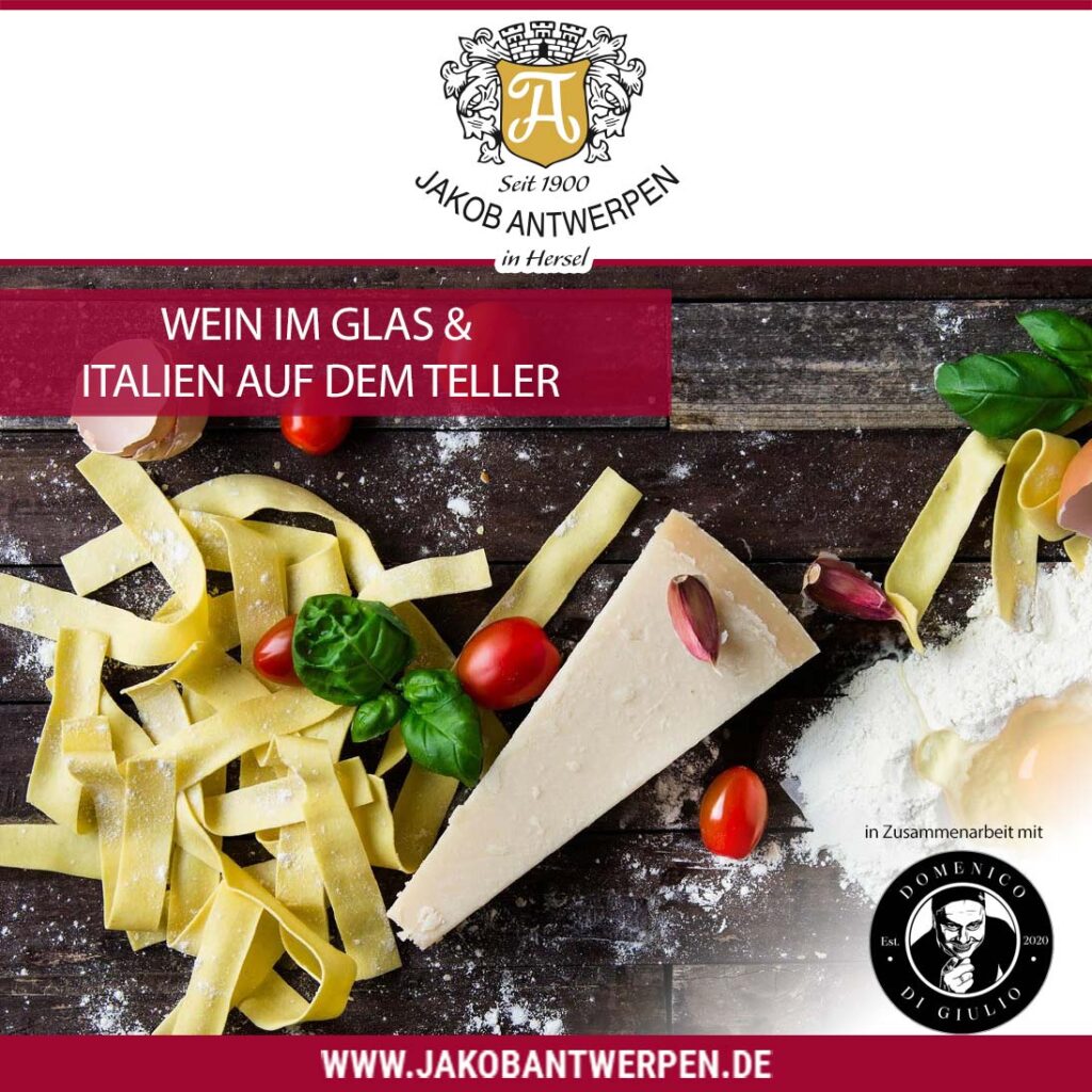 Weinprobe mit italienischem Menü - 13. September 2025