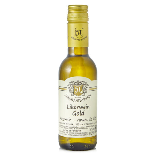 0,25 Likörwein Gold - Vinum de Vite
