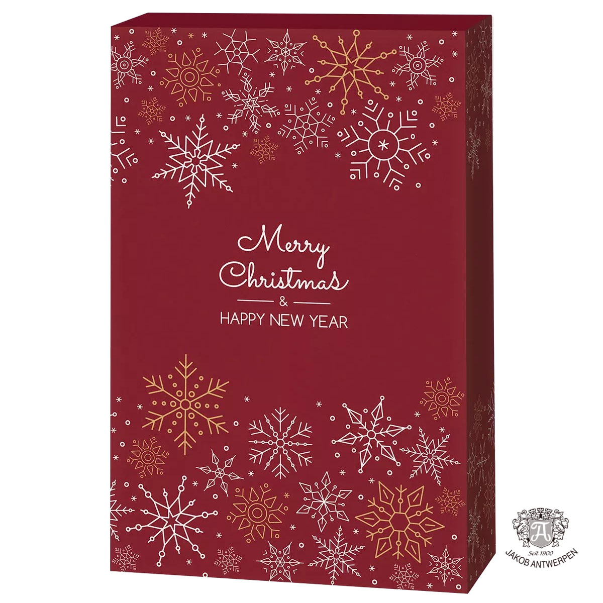 Faltschachtel, Merry Christmas, 3er